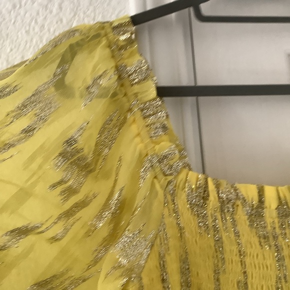 🆕 A love A Lurex Metallic Tiered Maxi Dress. - Picture 5 of 13